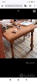 Tavolo legno massello