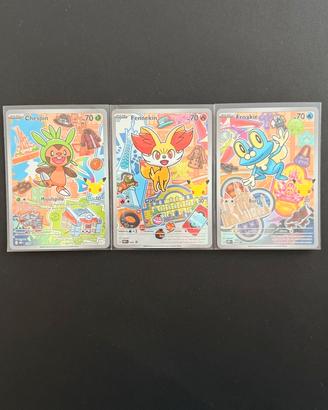 Carte Pokemon Primi copagni di avventura 6 gen