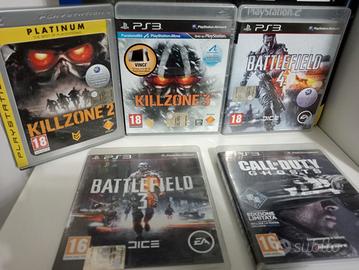 lotto giochi PlayStation 3 call of duty battlefiel