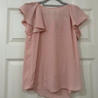 Blusa rosa Mango