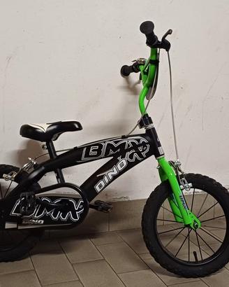 Bici BMX Dino verde