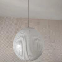 Lampadario vintage anni 70  in vetro Venini