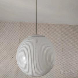 Lampadario vintage anni 70  in vetro Venini