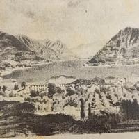 stampa antica di Como  rarissima 