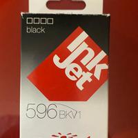 Cartuccia Prink Ink Jet 596 BKV1, colore nero