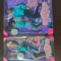 Barbie Christie Steven olimpic skaters in scatola