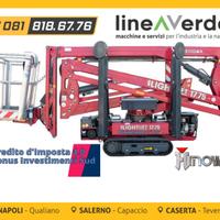 Sollevatore Ragno Cingolato Hinowa 17 Metri