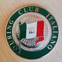 Targa placca badge Touring Club Italiano