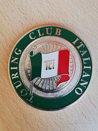 Targa placca badge Touring Club Italiano