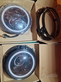 fari led con cornice