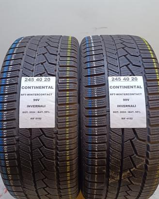 2 GOMME 245 40 20 CONTINENTAL RFT INV RIF4152
