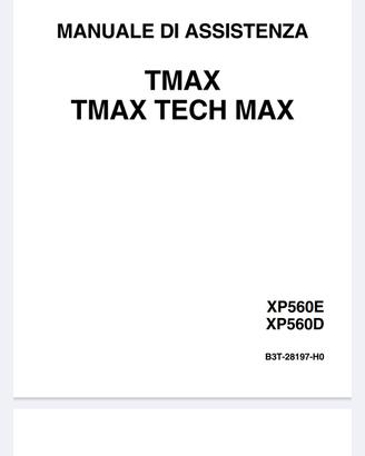manuale officina T Max 560