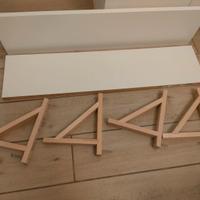 2 Mensole bianche ikea