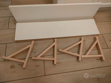 2 Mensole bianche ikea