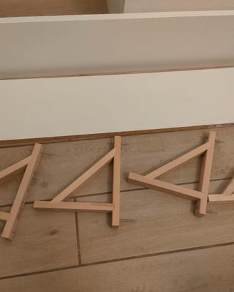 2 Mensole bianche ikea