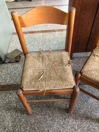 sedie in legno