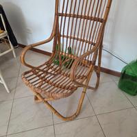 poltrona in Bambù
