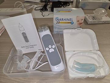 Aspiratore nasale elettrico e manuale Narhinel
