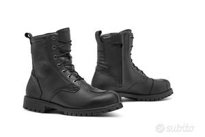 STIVALE PELLE MOTO CUSTOM CAFE' RACER FORMA LEGACY