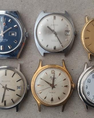 lotto orologi meccanici vintage