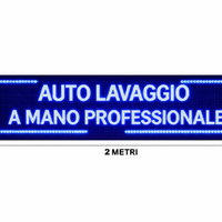 Insegna LED Professionale 2 METRI  X 40