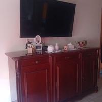 sala da pranzo e camera da letto