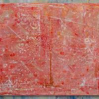 "The Tower on the red planet " acrylic,  canvas