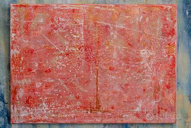 "The Tower on the red planet " acrylic,  canvas