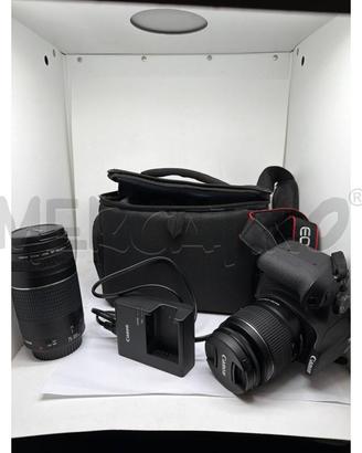 MACCHINA FOTOGRAFICA DIGITALE CANON EOS 2000D + OB