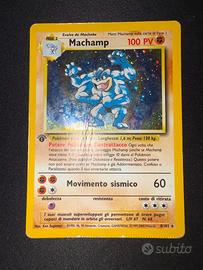 Machamp Holo Set Base 8/102 crimped