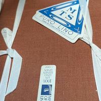 Stoffa / Taglio Coperta in Puro Lino MTS - 280x220