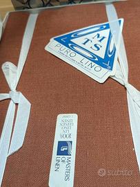 Stoffa / Taglio Coperta in Puro Lino MTS - 280x220