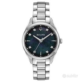 Orologio Bulova Sutton96P198 madreperla e diamanti