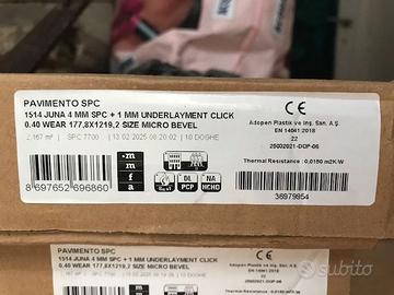 pavimento laminato SPC