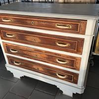 Cassettiera vintage stile shabby chic