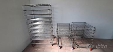 griglie stagionatura caseificio