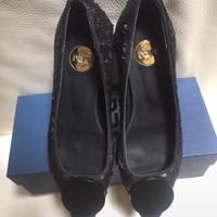 Ballerine paillettes nere