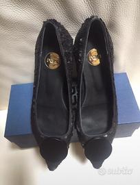 Ballerine paillettes nere