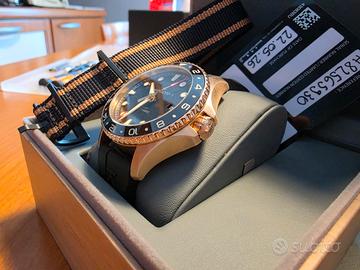 Hamilton Khaki Navy GMT bronzo