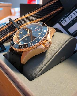 Hamilton Khaki Navy GMT bronzo