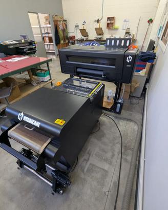 Stampante DTF Hurricane 40 cm in linea