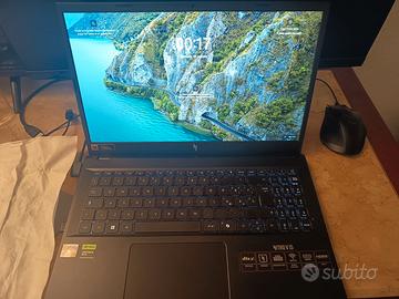 Acer Nitro Ryzen 7 Nvidia rtx 4050 16gbRam 1tera