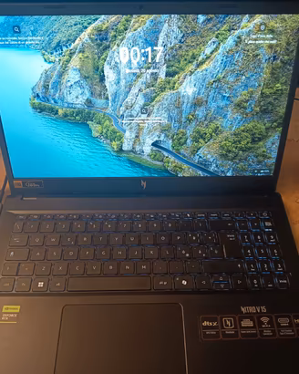 Acer Nitro Ryzen 7 Nvidia rtx 4050 16gbRam 1tera