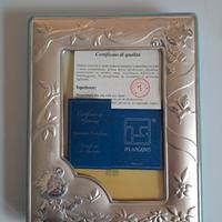 Cornice portafoto in argento