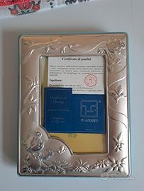 Cornice portafoto in argento