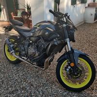 yamaha mt 07 depotenziata