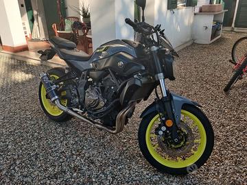 yamaha mt 07 depotenziata