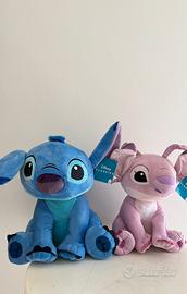 Peluche Stitch e Angel sonori