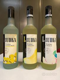 Vodka Liudka Averna melone, pesca e mou