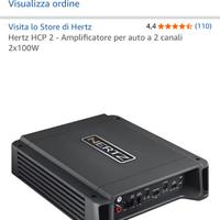 subwoofer e amplificatore